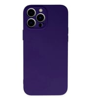 Durukar® iPhone 13 Pro Max Kılıf Nano içi Kadife Silikon - Mor