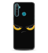 Realme 5i 5 Pro 6i 7 Pro 8 Kılıf Desemli Silikon Black Eyes 1644