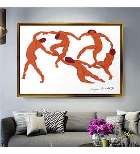 Altın Çerçeveli dekoratif tablo l1523 (Gold)
