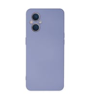 Oppo Reno 7 Lite Kılıf Nano İçi Kadife Silikon - Lila