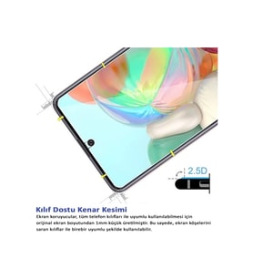 LG X CAM Uyumlu Ekran Koruyucu Kırılmaz Esnek Yeni Hd Kalite Nano Cam