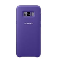 Galaxy S8 Plus ile Uyumlu Silikon Kılıf Mor EF-PG955TVEGWW