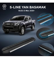 ISUZU D-MAX S-Line Premium Krom Yan Basamak   2020 Sonrası