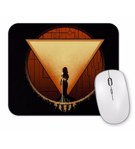Transistor Red Cloudbanks Finest Mouse Pad