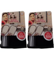 Derma Naturel Krep Kese - Siyah MS-28 (2 Li Set)