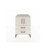 Kronos Komodin 2 Raflı 2 Çekmeceli 2 Kapaklı 60x59x80 Aytaşı-Aytaşı
