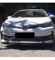 Toyota Corolla E170 2013-2018 Uyumlu Astra H lip Esnek Ön Lip 2 Parça Tampon Altı Dil Karlık Ön Ek