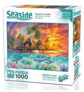 KS Games 1000 Parça Cennette Hafta Sonu Puzzle