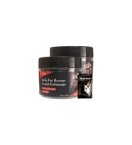 Belly Fatburner Yağları Eritmek Için Masaj Bakım Kremi 2X100 Ml+1 Adet Jel Ile