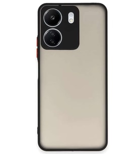 Redmi 13C Kılıf Montreal Silikon Kapak - Siyah