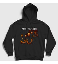 Presmono Unisex Siyah Band Meshuggah Kapüşonlu Sweatshirt 163958tt