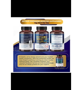 SOTALIX Dopamıne Booster 5-HTP + GABA 16,650mg With L-Theanine + L-Tyrosine - Mood & Focus, Memory & Energy, Restful Sleep Support -150 Capsul. Usa Amazon Best Seller. (Renksiz)