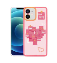 Uyumlu Model Apple iPhone 12 Kılıf Desenli Renkli Figürlü Kapak