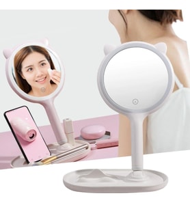 River World Telefon Standlı LED Ayarlı Makyaj Aynası