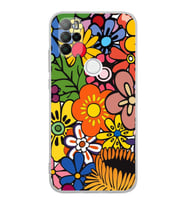 PrintiFy Omix X500 ile Uyumlu Retro Color 2  Kamera Korumalı Şeffaf  Kılıf