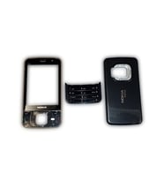 Nokia N96 Kapak Nokia N96 uyumlu Siyah Kapak ön Kapak Arka Kapak Tuş Takımı