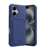 Apple iPhone 17 Kelvin Kartvizitli Silikon - Lacivert
