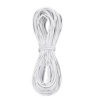 Beyaz 5 Metre 2 mm Yuvarlak Lastik