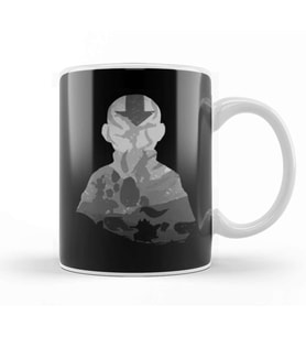 Monochrome Avatar Kupa Bardak Porselen