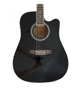 Almira F650N-BKC Elektro Akustik Gitar - Siyah (Başlangıç/Orta - Cutaway Kasa)  Siyah Parlak Cila, Kesik Kasa (Cutaway), Dahili Akort Cihazlı Preamp Sistemi  Ölçüler: 41 İnç Standart Dreadnought