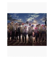 Melek Beats! Karakterler Angel Beats! Tablo Ahşap Poster Dekoratif