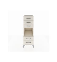 Kronos Dolap Tek Raflı 5 Çekmeceli 44x59x134 Aytaşı-Aytaşı