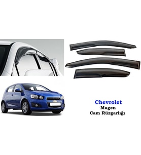 Chevrolet Aveo Mugen Cam Kenar Rüzgarlığı 2012-