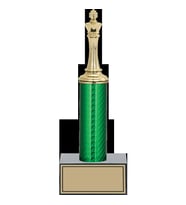 ODAK KUPA - Figürlü Kupalar - Satranç Figürlü Kupalar FG-006 A - 27 cm