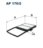 FILTRON AP1702 Hava Filtresi 1780121040
