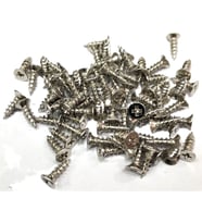 Nikel 1000 Adet Klips Vidası 2,3x7,5 mm YHB, İthal - Konik Başlı Kutu Ayak, Askı, Mini Vida