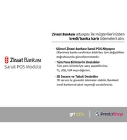 PrestaShop - Ziraat Bankası Sanal POS Modülü