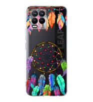 PrintiFy Realme 8  ile Uyumlu 1mm Slim Fit Nazar Boncuğu 6 Baskılı Şeffaf  Kılıf