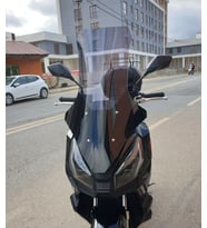 MOTOCAM Kanuni Seha 150 Ön Cam 2022-2026 Model 78cm Füme Renkli 4mm UZUN