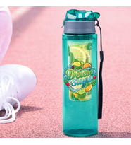 BK Gift Detoks Tasarımlı Süzgeç Hazneli Suluk 800 ml -4, BPA İçermeyen Detoks Matara