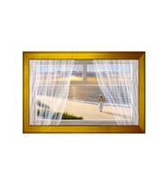Manzara Temalı Kanvas Tablo 50 x 70 cm Gold Çerçeve