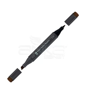 Marabu Graphix Sketch Marker Çift Uçlu Kalem 948 Burnt Umber