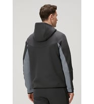 Nike Tech Fleece Full Zip Windrunner Hoodie Kapüşonlu Unisex Sweatshirt Antrasit