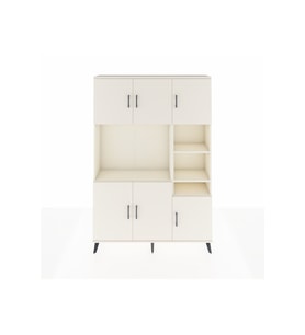 Arges Dolap 10 Raflı 6 Kapaklı 132x30x195 Aytaşı-Aytaşı/Aytaşı
