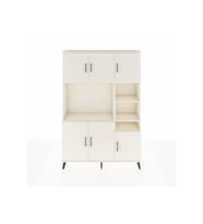 Arges Dolap 10 Raflı 6 Kapaklı 132x30x195 Aytaşı-Aytaşı/Aytaşı