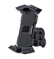 ALLY K20 Motor ve Bisiklet Gidonu İçin Telefon Tutucu (Siyah)