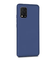 Xiaomi Mi 10 Lite Zoom Premium Silikon Kılıf Mavi
