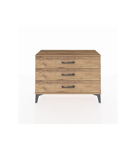 Arges Şifonyer 3 Çekmeceli 88x30x64 Çam-Çam