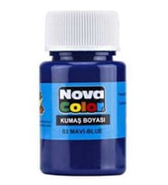 Nova Color Kumaş Boyası 35 Cc Mavi - 2 adet