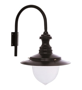 AVONNI BAP-68071-M2-OP Siyah Boyalı Dış Mekan Aydınlatma E27 Aluminyum Polikarbon Cam 40x35cm