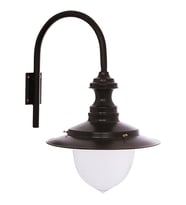 AVONNI BAP-68071-M2-OP Siyah Boyalı Dış Mekan Aydınlatma E27 Aluminyum Polikarbon Cam 40x35cm