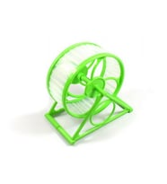 Hamster Çarkı Ayaklı Plastik 11 cm (Yeşil)