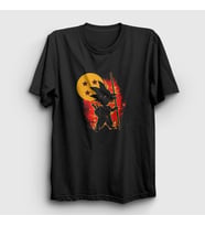 Presmono Unisex Siyah Kid Goku Anime Dragon Ball T-Shirt 236420tt