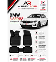 BMW 3 SERİSİ E46 1997 - 2006 Araca Özel Kauçuk 3D Profesyonel Oto Paspası