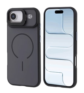 Apple iPhone 17 Air Kılıf M-safe Şarj Özellikli Kamera Standlı Zore Notron Kapak