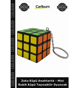 #Rubik Strateji Odaklı Eğitici Zeka Küpü Anahtarlık Mini Rubik Küpü Taşınabilir Oyuncak